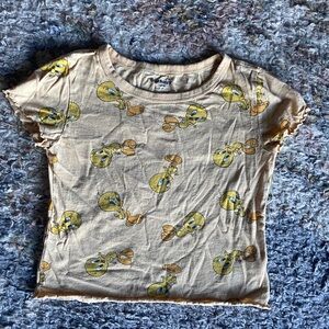 Old Navy Kids Yellow Tweety Bird T-Shirt